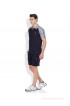 Monte Carlo Black Cotton Blend Bermuda Set Monte Carlo Black Cotton Blend Bermuda Set